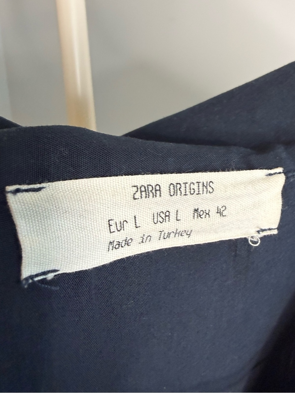 Zara Originals Navy Short-Sleeve Lightweight Shirt - Picture 6 of 8